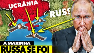 Ucrânia destrói portos principais por que a Crimeia é o maior problema da Marinha Russa [upl. by Adal]