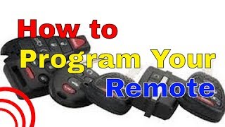 02 to 06 Chevy Avalanche Remote Transmitter Fob Programming How To [upl. by Scot]