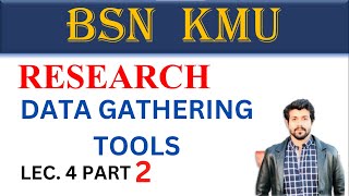 BSN  KMU  RESEARCH  DATA GATHERING TOOLS  HealthPlus01 [upl. by Oneal698]