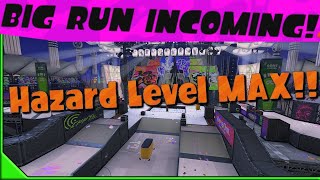 Grinding to HAZARD LEVEL MAX Splatoon 3 [upl. by Quartus]