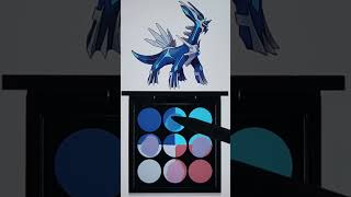 Dialga makeup palette makeup makeuppalette charactermakeup pokemon legendarypokemon dialga fy [upl. by Llig801]