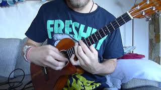 Solo Ukulele Cover  Last Of The Mohicans quotPromontoryquot [upl. by Narayan611]