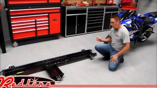 Redline Engineering Drive On Motorcycle Dolly [upl. by Nnylharas]