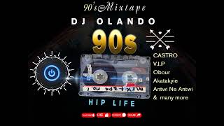 Ghana Old School Hiplife Mix 90s amp 2000s Songs by DJ OLANDO [upl. by Jac]