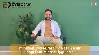 Immediat Protez Nedir Hangi Durumlarda Yapılır [upl. by Valda]