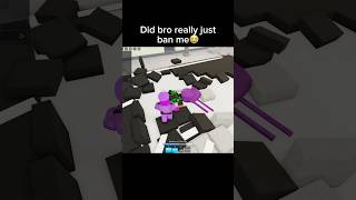 Did I just get banned😭 jujutsushenanigans roblox purpleguy foryou funny [upl. by Ardet]