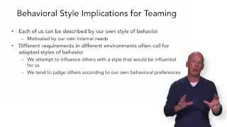 Bill Tobin  Behavioral Styles [upl. by Yllah]