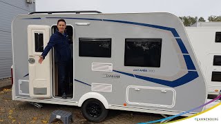 Caravan review Caravelair Antares Titanium 390 model 2021 [upl. by Wehttan533]