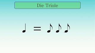 MusiktheorieReloaded  10  Die Triole [upl. by Ariel]