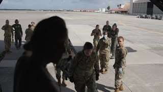 45th Aeromedical Evacuation Squadron conduct C130 familiarization training [upl. by Row55]