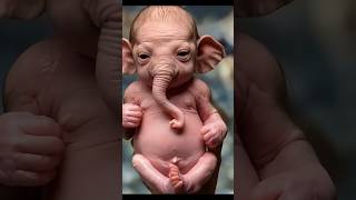 An elephant transforms into a baby on AGT agt AmericasGotTalent magic [upl. by Leiba]