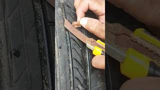 Easy Tool Rapid Tire Repair carbreakdown diy tirepressure carproblem satisfying tirechange [upl. by Esihcoc]