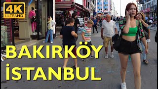 Istanbul Bakırköy Walking Tour 4K UHD 50fps [upl. by Ellenrahc387]