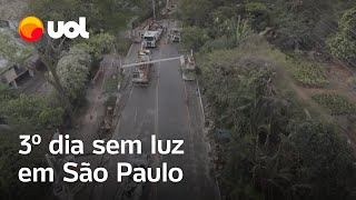 900 mil clientes estão sem luz em SP pelo 3º dia Enel não dá previsão [upl. by Doroteya892]