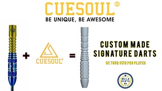 Cuesoul Custom Made Signature Darts Review [upl. by Ynttirb]