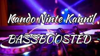 Kando Ninte Kannil Bass Boosted song  Sunday Holiday [upl. by Chrissa]