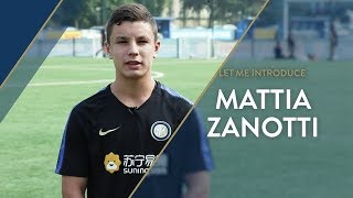 LET ME INTRODUCE  Mattia Zanotti  Inter Under 16 [upl. by Atteve384]