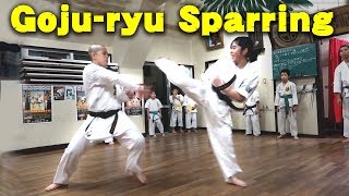 Gojuryu Karate Sparring  Sport Kumite amp Full contact  スポーツ組手＆フルコンタクト空手  沖縄伝統空手 [upl. by Olotrab809]