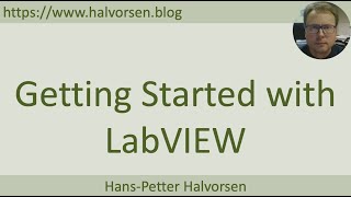 Getting Started with LabVIEW [upl. by Alper]