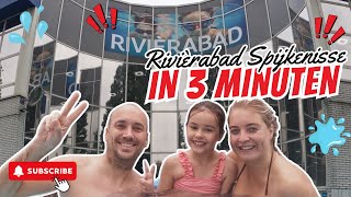 Rivièrabad Spijkenisse in 3 minuten 💦🐬 [upl. by Clover]