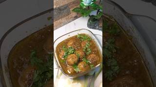 Taste of india in everybite the juiciest kofta gravy ever shorts koftagravy chickenkofta [upl. by Nitram568]