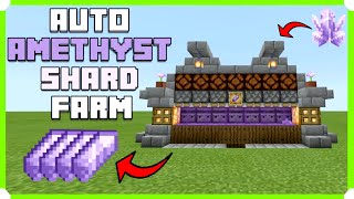 MINECRAFT  How to Get Amethyst Shards 117 Tutorial [upl. by Novy663]