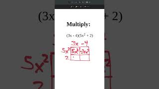 multiplying binomials  Punnett Square method [upl. by Anerdna]