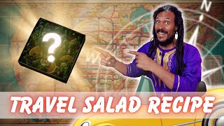 Travel Salad The NoUtensil Universal Ingredients Salad Recipe for Every Traveler [upl. by Snell480]