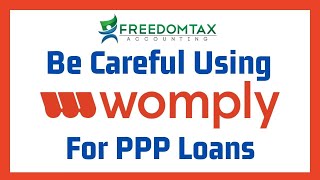 Womply PPP Loan Application Review  Fast Service But Be Careful [upl. by Artsa659]