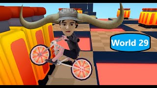 Obby but Youre On a Bike  World 29 Walkthrough [upl. by Oakley341]