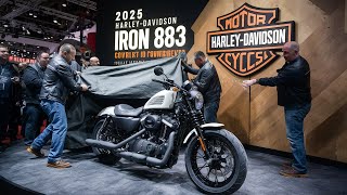 “Reborn for the Road 2025 HarleyDavidson Iron 883 Review” [upl. by Narmak]