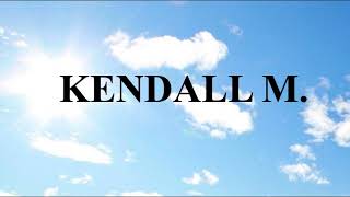 Kendall M  April 5 2023 [upl. by Ttiwed]