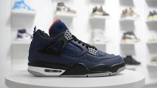 Air Jordan 4 Retro Winterized Loyal Blue [upl. by Ecirehs741]