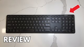 Arteck 24G Ultra Slim Wireless Keyboard  Full Review [upl. by Bonn289]