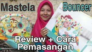 REVIEW MASTELA BABY BOUNCER  Kursi Bayi dengan Musik dan Getar Music and Soothe Bouncer [upl. by Nyleve340]