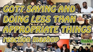 GOT7 GOT7 saying and doing less than appropriate things｜reaction mashup request [upl. by Arem296]