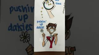 DAISIES LYRICS ART lyrics hazbinhotel daisies alastor [upl. by Akenom]