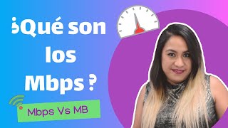 ¿Qué son los Mbps  ¿Cuál es la diferencia en Mbps vs MB [upl. by Herstein]