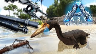 HESPERORNIS ZÄHMEN SCHWER GEMACHT  ARK Genesis Survival 03 german [upl. by Nilrem]