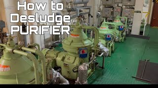 How to De Sludge Purifier As per manual 4K  Why Ampere increase while DeSluding [upl. by Aneehta]