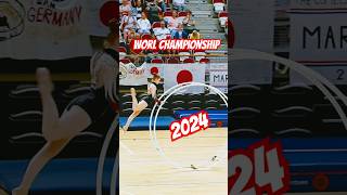 World Championships 2024 in Gymwheel Woman Straight Line Finals Karina Peisker [upl. by Eziechiele]