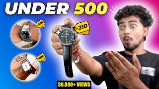 🔥2024  5 Best TRENDY Watches for MEN Under 500  Amazon Watches HAUL  UNBOXING [upl. by Carlina]