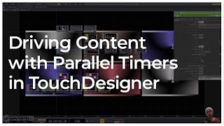 Driving Content with Parallel Timers in TouchDesigner Tutorial [upl. by Asined]