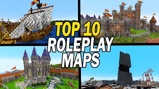 Top 10 Best Minecraft Roleplay Maps [upl. by Thomasa]