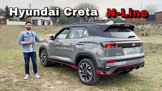 2024 Hyundai Creta N Line  more sporty amp performance beast  Detailed walkaround [upl. by Jelene]