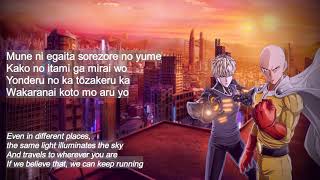 ONE PUNCH MAN ENDING SONG 2 Chizu ga Nakutemo Modoru kara  with ROMAJI amp ENGLISH Lyrics [upl. by Renat]