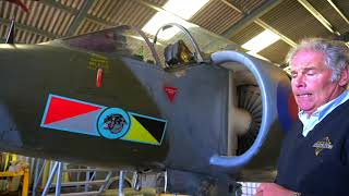 I visited a man in the Uk who has his own Harrier Jump Jet [upl. by Pavier]