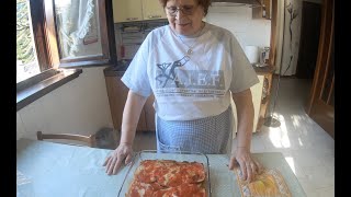 LA PARMIGIANA DI MELANZANE  RICETTA IN QUARANTENA DELLA NONNA MARIA [upl. by Eimmelc]