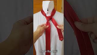 How to tie an Eldredge Necktie Knot  Tying the Perfect Eldredge Knot for Beginners tie 10second [upl. by Marfe]