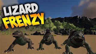 Megalania Taming  Ark Ragnarok DLC Ark Survival Evolved Gameplay [upl. by Oilejor]